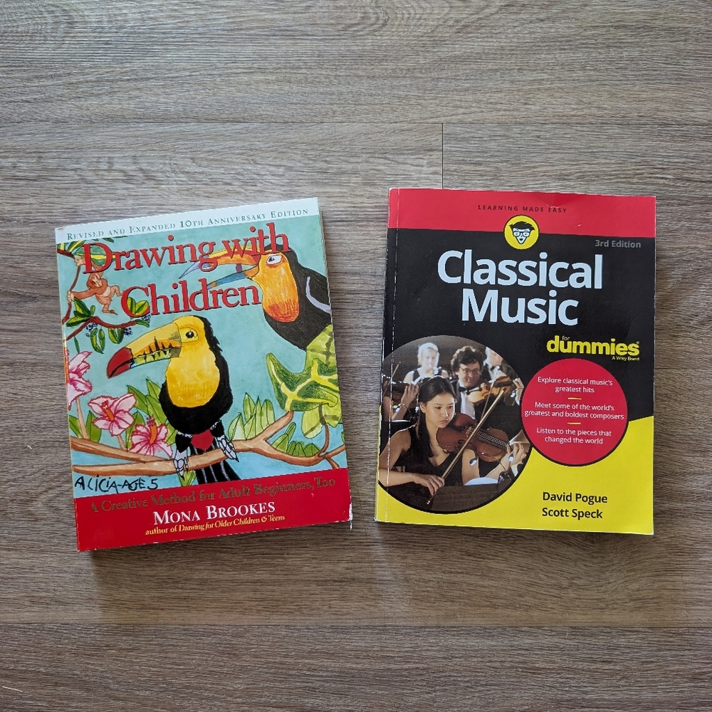 Classical Conversations Books Music for Dummies Drawing with Children Homeschool